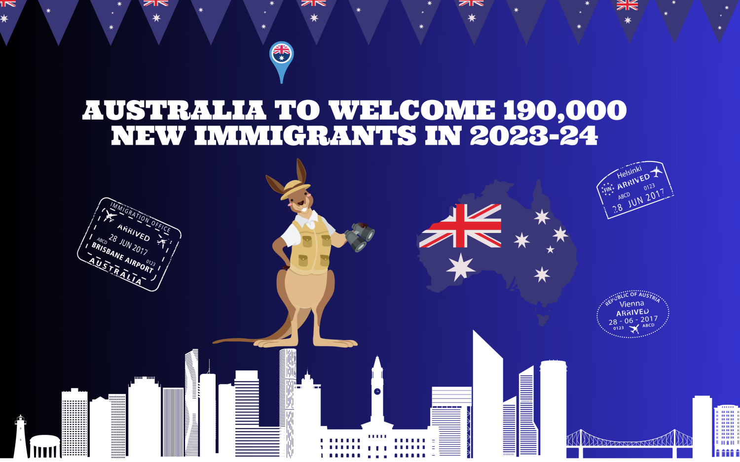 Australia to welcome 190,000 new immigrants in 2023-24